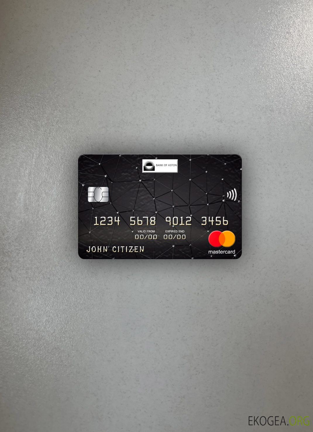 Royaume , Uni Bank of Aston mastercard photolook recto